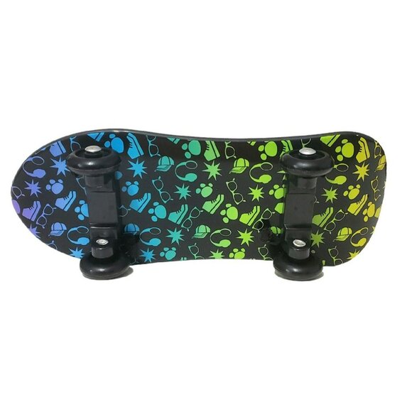 Build a Bear Skateboard Neon Sunglasses Headphones Shoes Design Foot Straps Doll - Picture 4 of 6